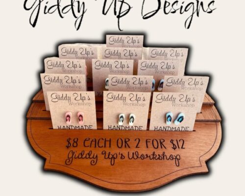 Exhibidor de Aretes SVG para Joyería | Archivos para Glowforge y Corte Láser