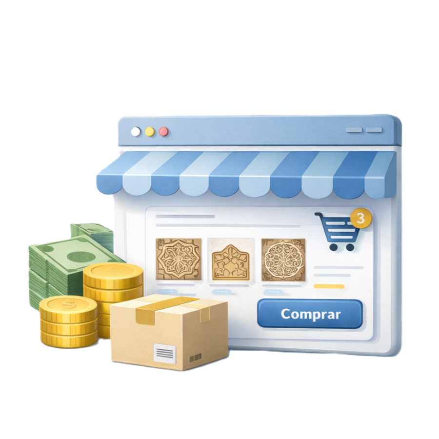 Tienda online en un marketplace