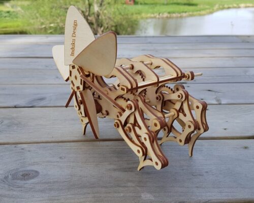 Modelo de Strandbeest de madera - Archivos láser para creación y diseño único