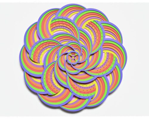 Mandala v6 Diseño en Capas para Corte Láser y Papel | Archivos SVG para Cricut y Glowforge